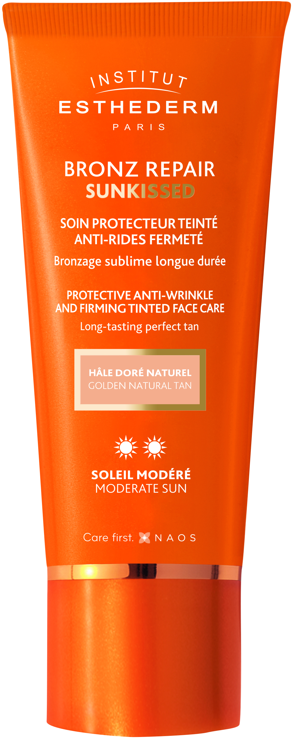 Бронз репеа крем для лица c оттеночным эффектом при умеренном солнце 50