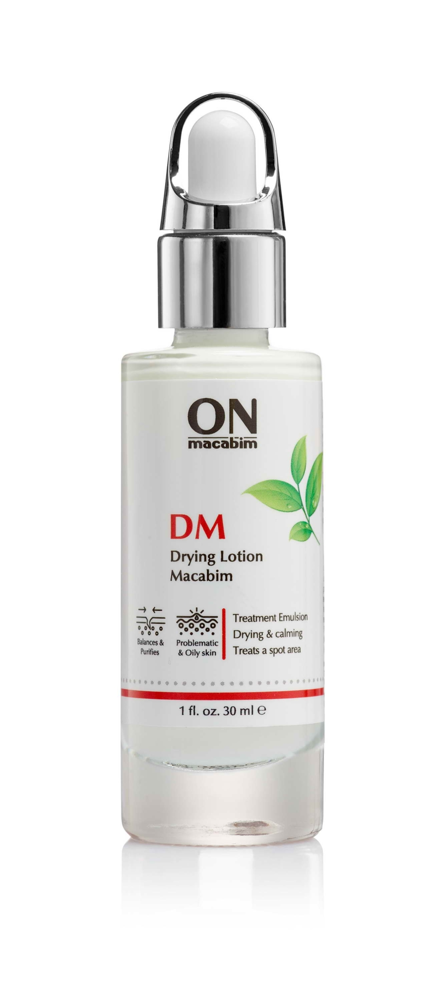 DM Подсушивающий бактерицидный лосьон без тона DM Drying Lotion Macabim 30