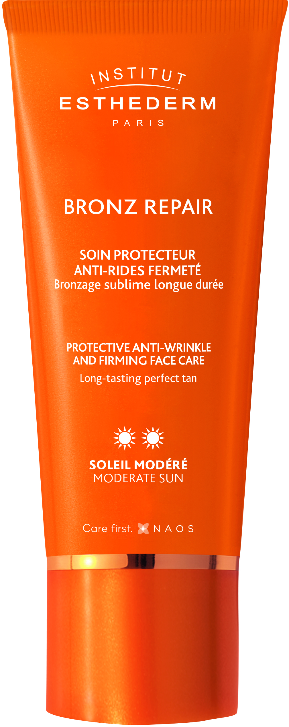 Бронз репеа крем для лица, шеи и декольте при умеренном солнце 50