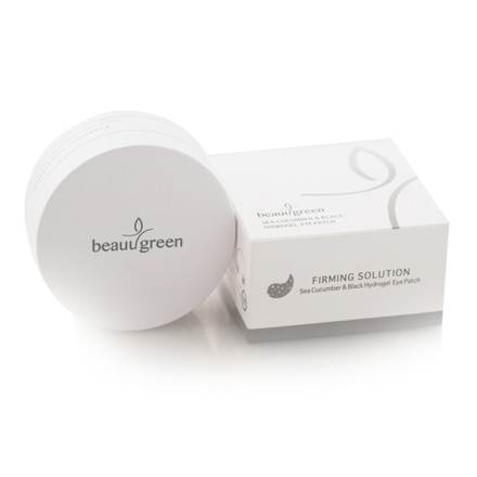 BeauuGreen Гидрогелевые патчи для глаз Sea Cucumber&Black