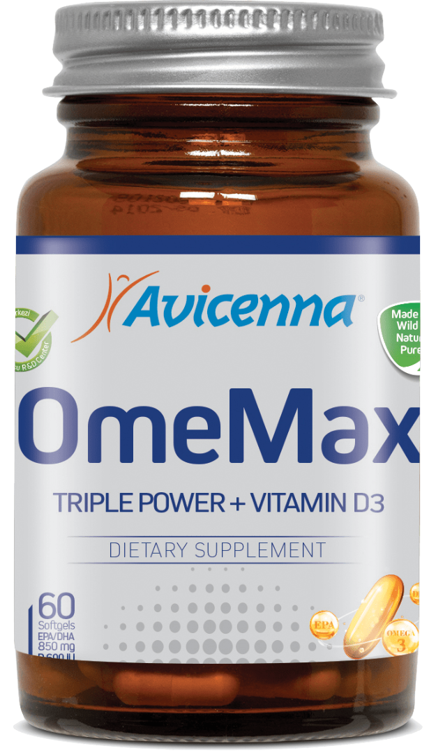 Avicenna OmeMax + Vitamin D3/ Авиценна ОмеМакс с витамином D3